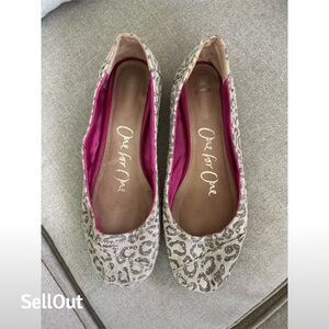 Toms Leopard Print Flats